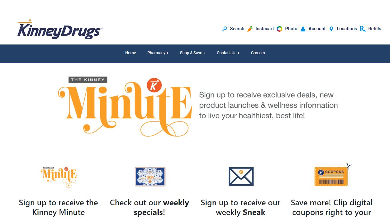 Circulars Coupons and Loyalty Program | Kinney Drugs